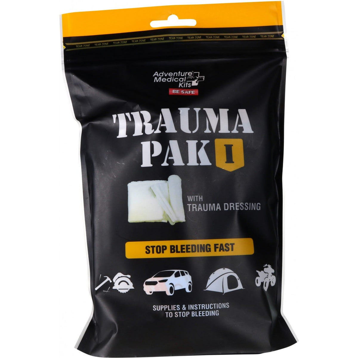 Trauma pak clearance