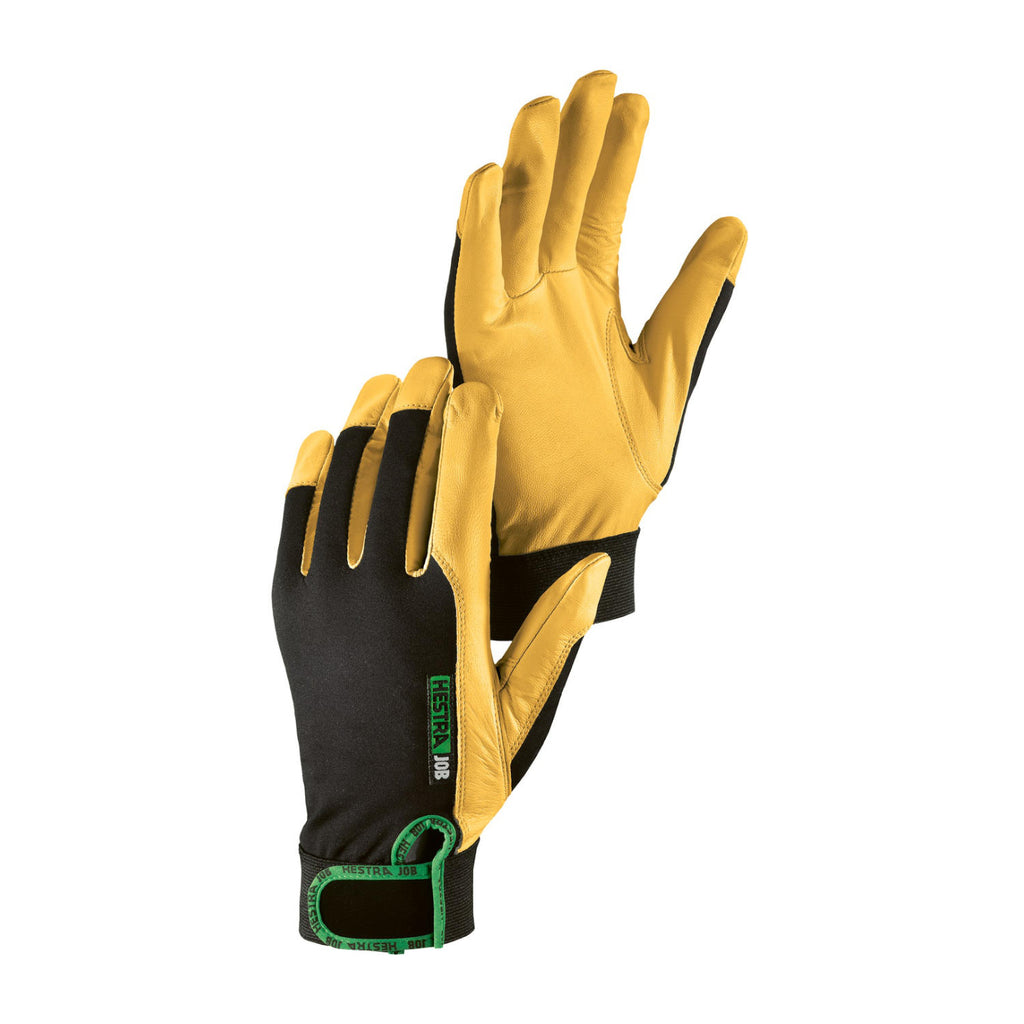 hestra kobolt job flex leather cold weather glove